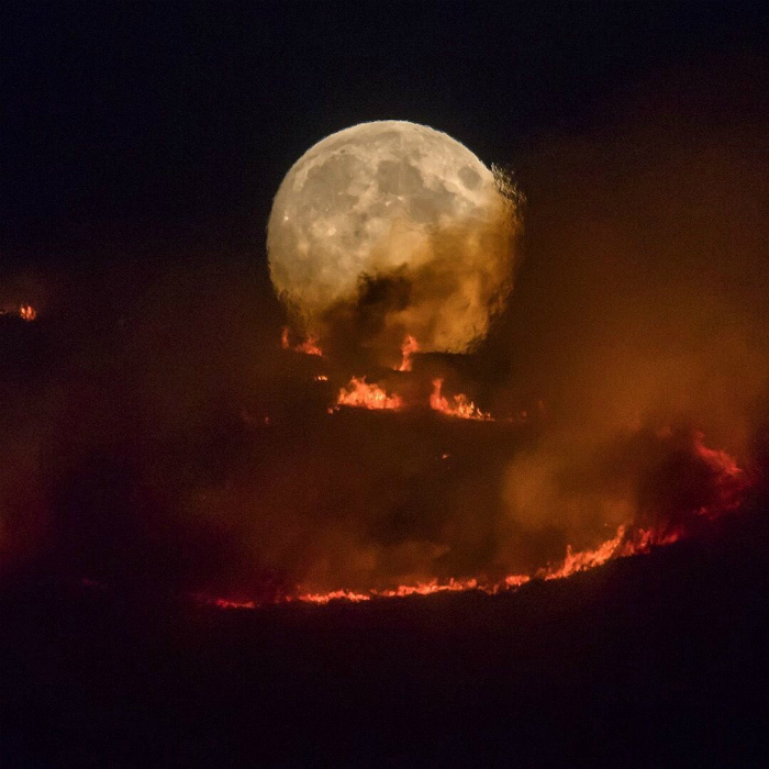 Луна горит, а никто не тушит! | Фото: Pinterest.