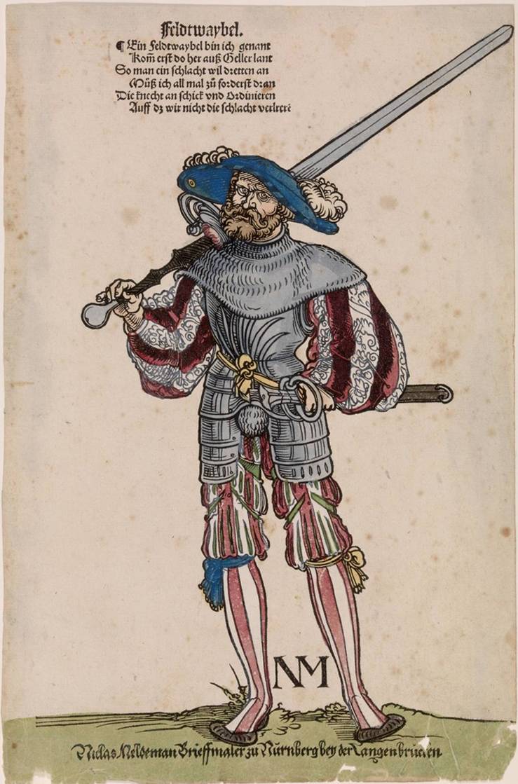 Ландскнехты: солдаты в индивидуальной униформе история