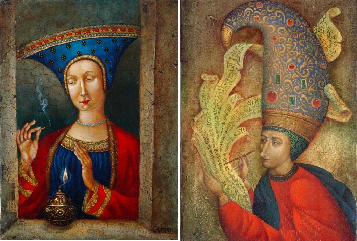 Сказочное средневековое королевство на картинах художника из России, творчество которого оценил сам Папа Римский 