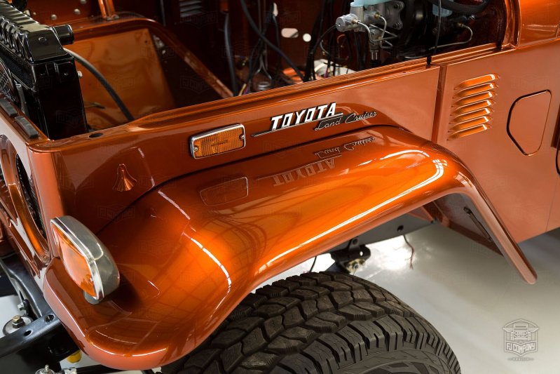 Восстановленный Toyota Land Cruiser FJ40 1972 года от FJ Company land cruiser, toyota, восстановление, реставрация
