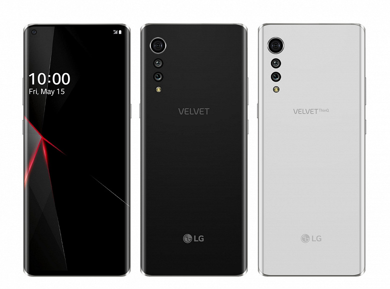 Так выглядит первый смартфон LG в дизайнерской линейке Velvet новости,смартфон,статья