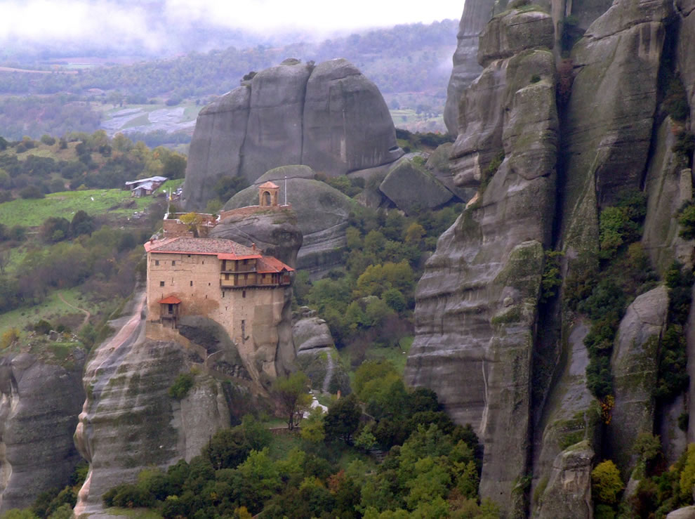 Монастыри Метеоры - объект Всемирного наследия ЮНЕСКО