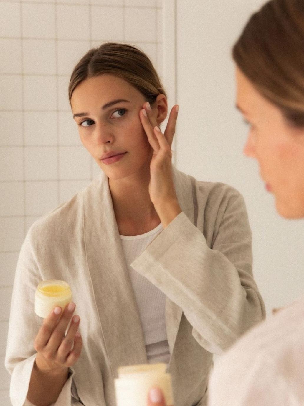 Легкий крем и плотный крем