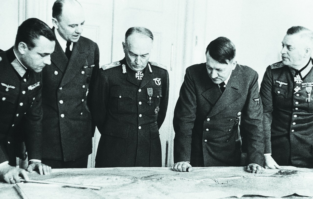 Germany Adolf Hitler and Ion Antonescu