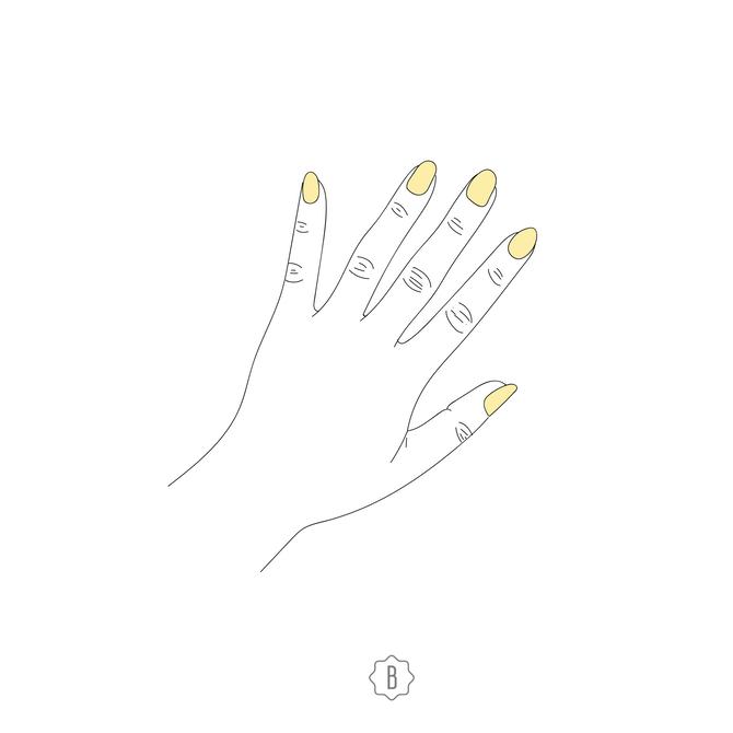 Желтые ногти сигнализируют об авитаминозе или наличии в организме грибковой инфекции.