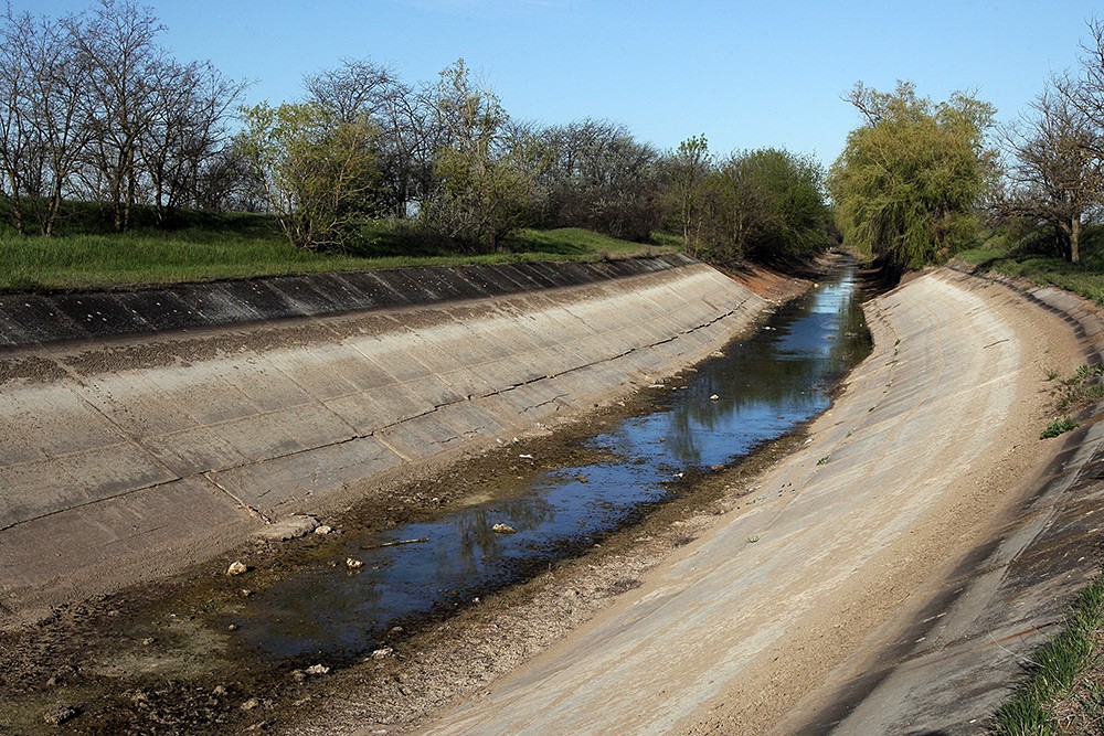 Украинцы всполошились из-за возможного окончания водной блокады Крыма Вода,Крым,Митинг,Северо-Крымский канал,Украинцы,Экономика,Украина