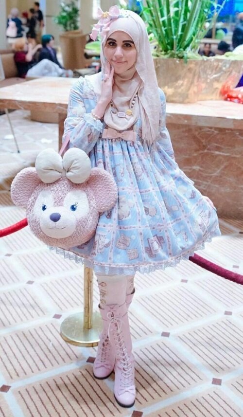 Хиджаб и сбоку бантик: мусульманские лолиты Хиджаб и сбоку бантик: мусульманские лолиты мода,мода и красота,стиль