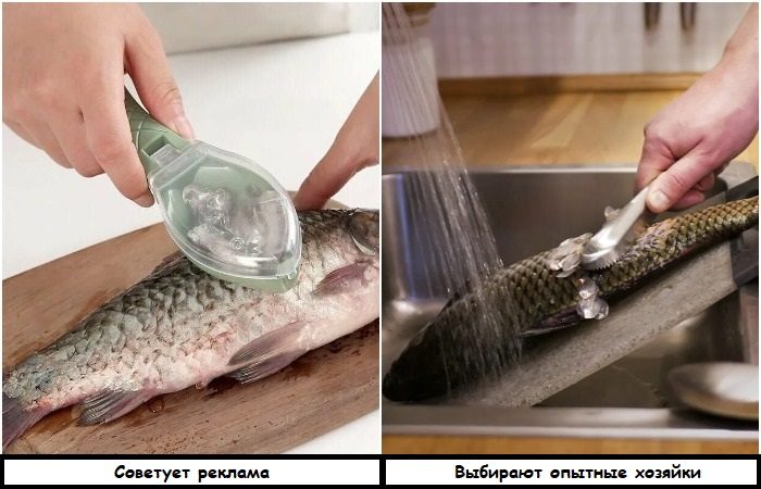 Чистите рыбу в раковине для удобства 7 девайсов для кухни, где ожидания не совпали с реальностью
