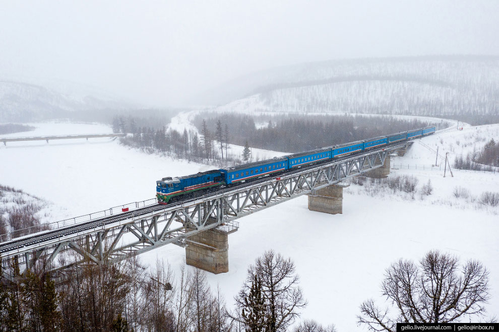 Железные дорога сурового Севера