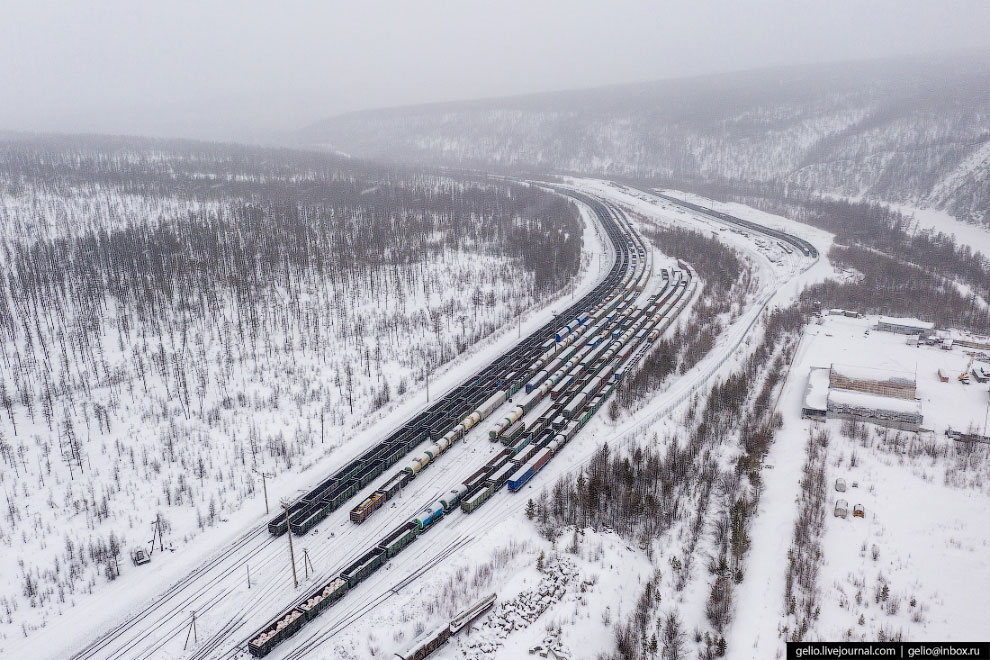 Железные дорога сурового Севера