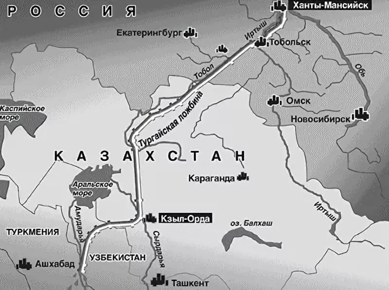 Реки Сибири не дают покоя Казахстану и Узбекистану геополитика,россия