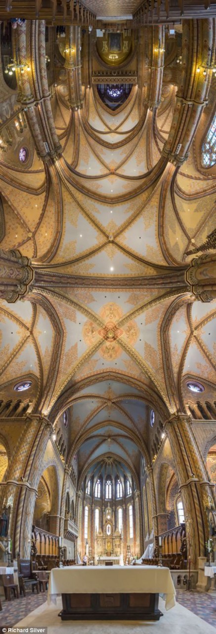 Потрясающие панорамные церковные потолки Ричарда Сильвера rachel oakley