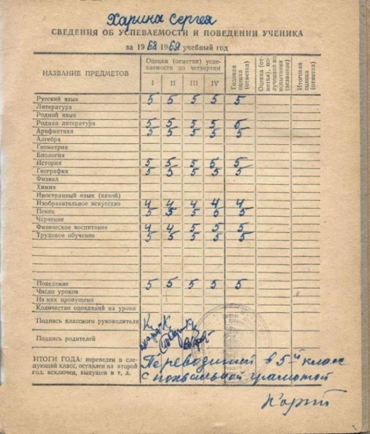 Дневник ученика 4-го класса за 1968-69 учебный год вдохновил Сеть Дневник ученика 4-го класса за 1968-69 учебный год вдохновил Сеть