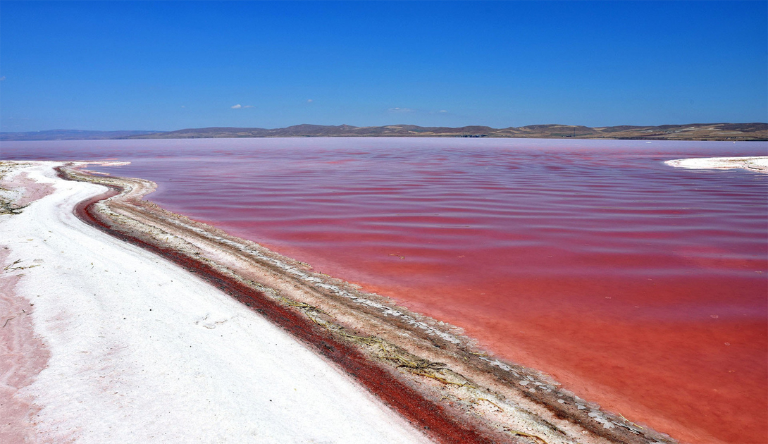 Туз: одно из самых странных и необъяснимых озер в мире Америка,кровавое озеро,озеро,Пространство,сионисты,солт лейк сити,Турция