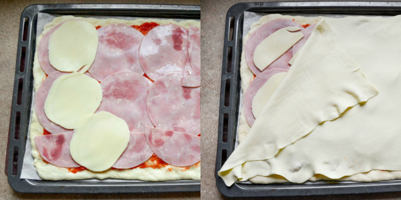 Пицца «Париджина» Пицца «Париджина» выпечка,кулинария,пицца