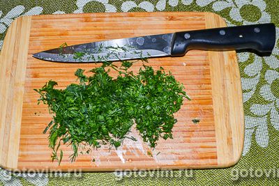 Фотографии рецепта Сырный рулет с творогом и красной рыбы , 05 Сырный рулет с творогом и красной рыбы , Шаг 05
