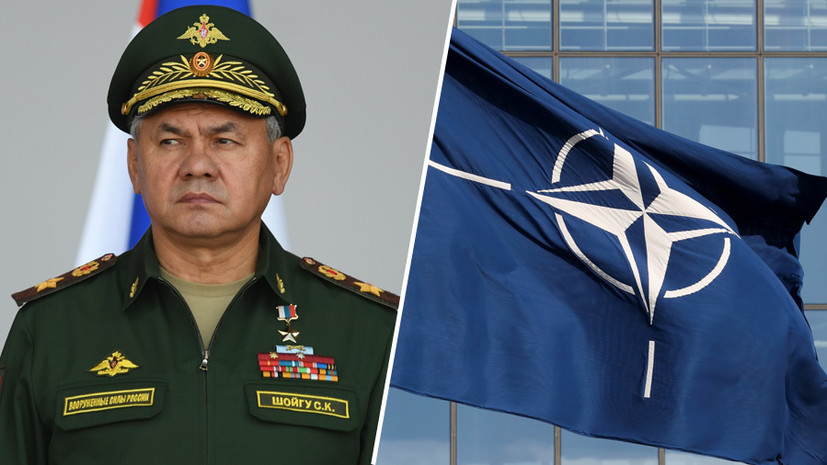 «На фоне призывов к сдерживанию»: Шойгу заявил о стягивании сил НАТО к границам России