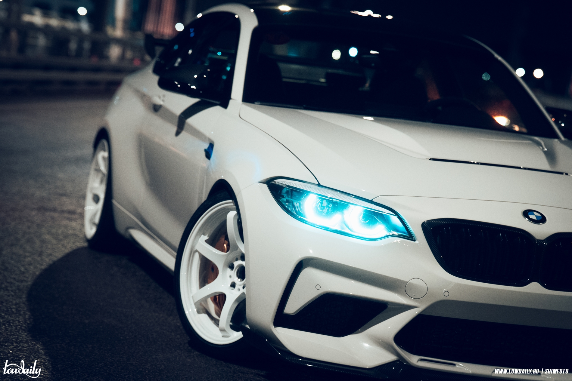 BMW M2 CS кофигурация дисков Rays 57DR