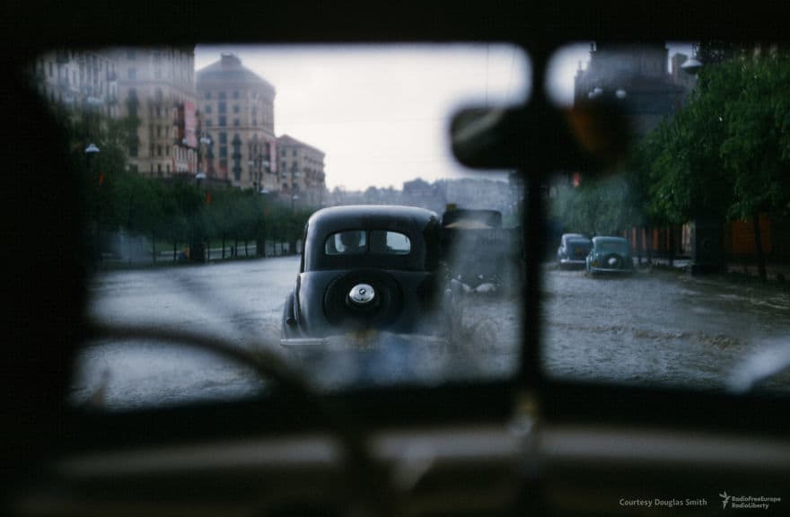 Затопленные улицы в Киеве