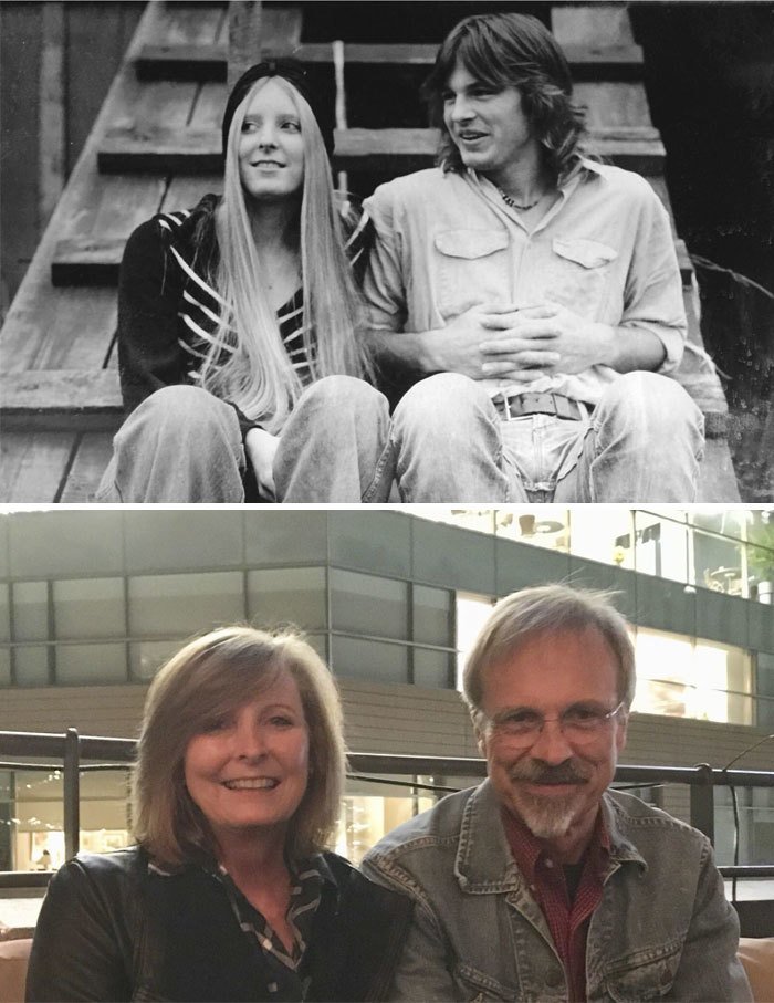 40 лет вместе Любовь, брак, пара, семья, тогда и сейчас, фото