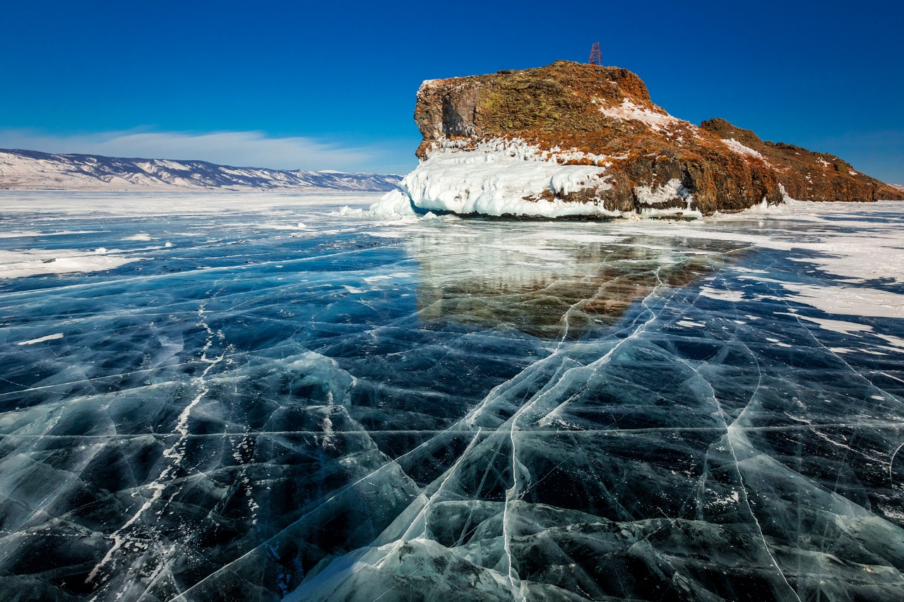 Озеро Байкал без воды