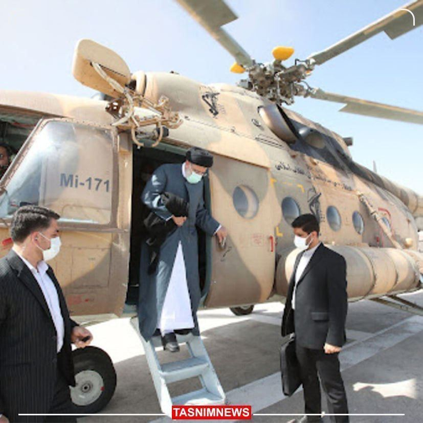 Вчера после обеда появилась информация, что вертолёт, в борту которого  находился президент Ирана Ибрахим Раиси, потерпел крушение.