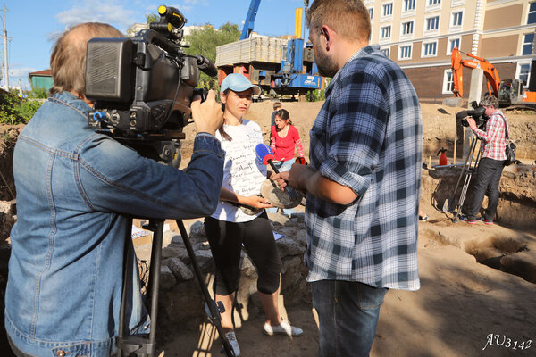 В центре Перми найден уникальный клад. В центре Перми найден уникальный клад.