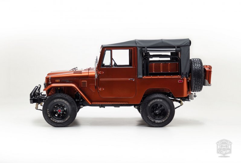 Восстановленный Toyota Land Cruiser FJ40 1972 года от FJ Company land cruiser, toyota, восстановление, реставрация