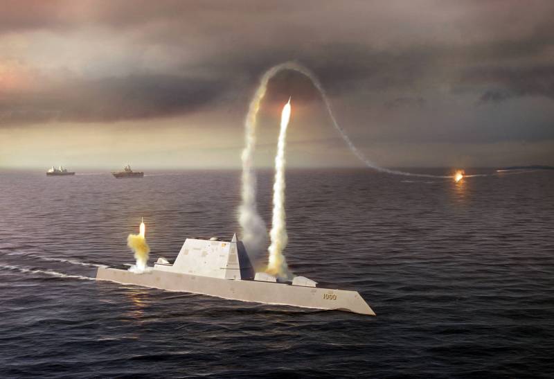 Zumwalt получит на вооружение гиперзвуковые ракеты вмф