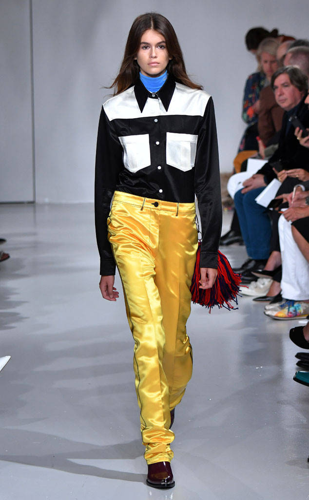 Kaia Gerber, Calvin Klein