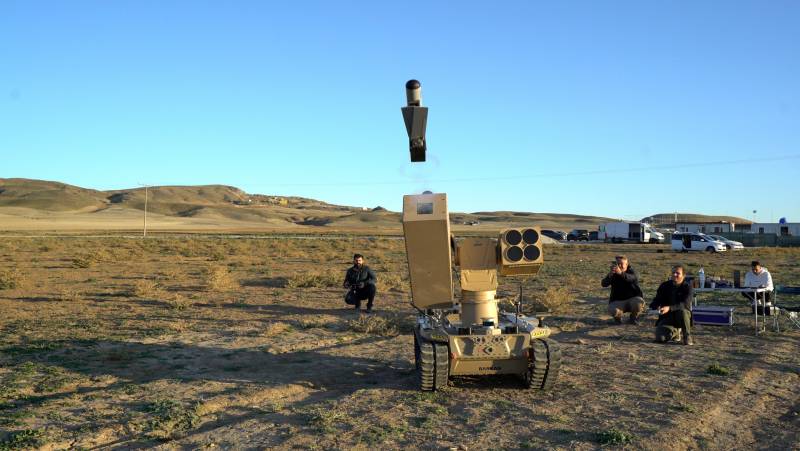Робототехнический комплекс Havelsan Barkan из Турции оружие