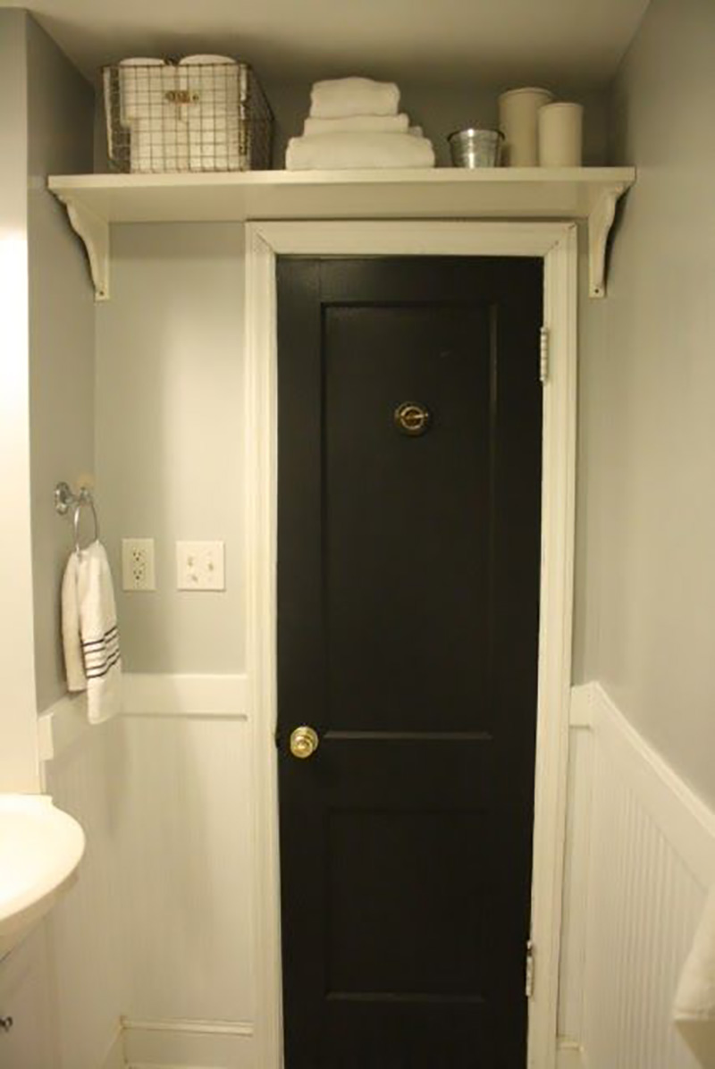 идеи дизайна узкой ванной комнаты