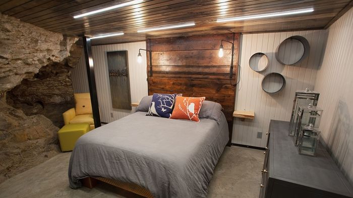 Из жизни миллионеров: роскошный особняк в пещере со сталактитами Из жизни миллионеров: роскошный особняк в пещере со сталактитами интерьер и дизайн