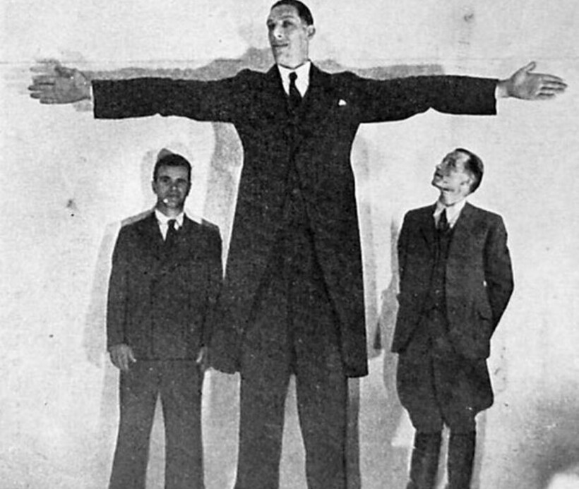 Как самый высокий человек в мире жил в Российской империи жизнь,интересное,люди,факты,фото
