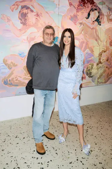 Алёна Свиридова, Михаил Лабковский, Полина Киценко посетили вечер в честь 10-летия галереи Полины Аскери instagram (инстаграм),социальная сеть,ален свиридова,анастасий голубков,анжелика аскера,борис белоцерковский,г,Москва [1405113],Елена Дудина,елена пинская,мария лобанова,Михаил Лабковский,Полина Аскери,Полина Киценко,полина лабковская,юлий голубков