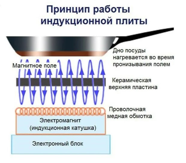 Стоит ли связываться с индукционной плитой? Раскрываем ее плюсы и минусы плиты, плита, можно, такой, плита —, кастрюле, посуды, конфорки, металлической, повозитьсяЧто, касается, потребления, электроэнергии, будет, минимальным, Индукционная, сравнению, традиционным, аналогомНеобходимость, посудыИндукционная