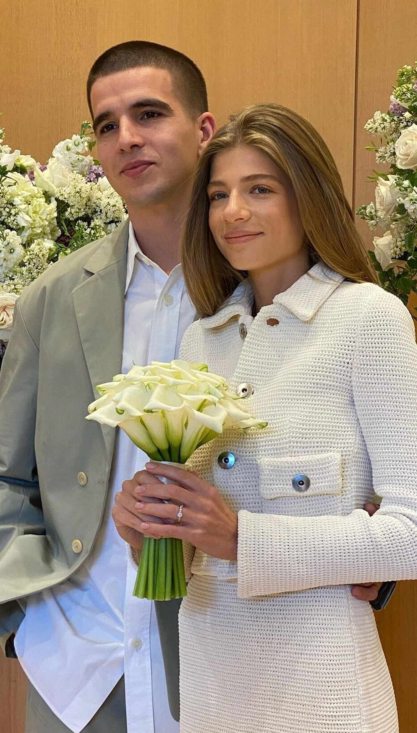 Свадьба Саши Новиковой и Федука, 2021