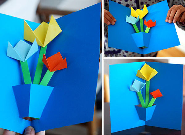 Скоро 8 марта. Пора делать с детками открытки для мам и бабушек! Скоро 8 марта. Пора делать с детками открытки для мам и бабушек! handmake