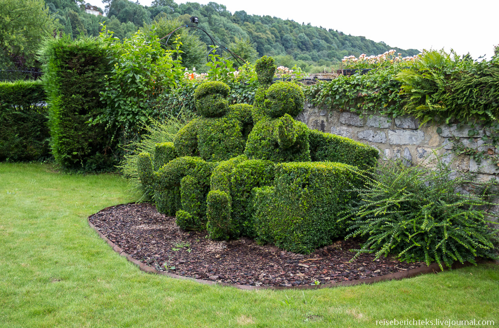 Парк топиара в Дюрбюи (Бельгия) Topiary, топиар, парков, деревьев, Garden, можно, фигуры, некоторые, формы, Topiares, топиара, действительно, Франции, фигур, кусты, много, только,  Топиар, Чандигархе, Индия