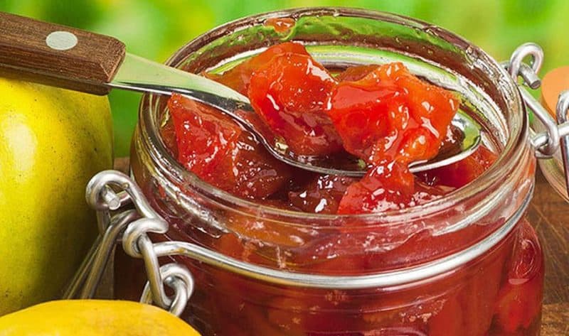 Варенье из айвы. Лакомство получается как мармелад с кисло-сладким вкусом 4