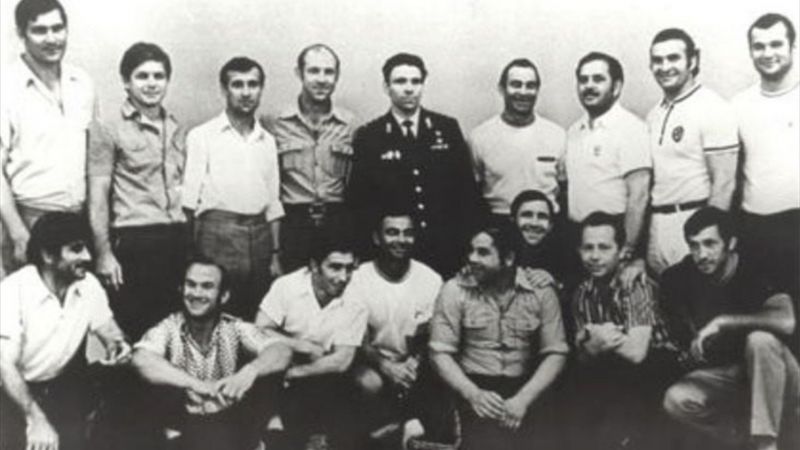 Попрядухин среди коллег-самбистов