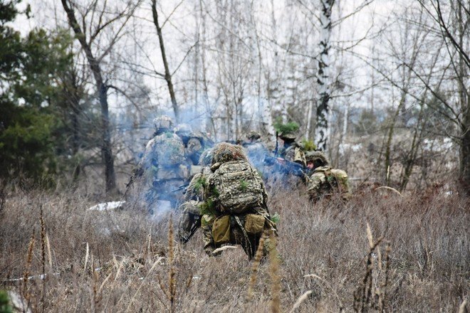 Минобороны: Украина не заметила ударных войск России на своей границе