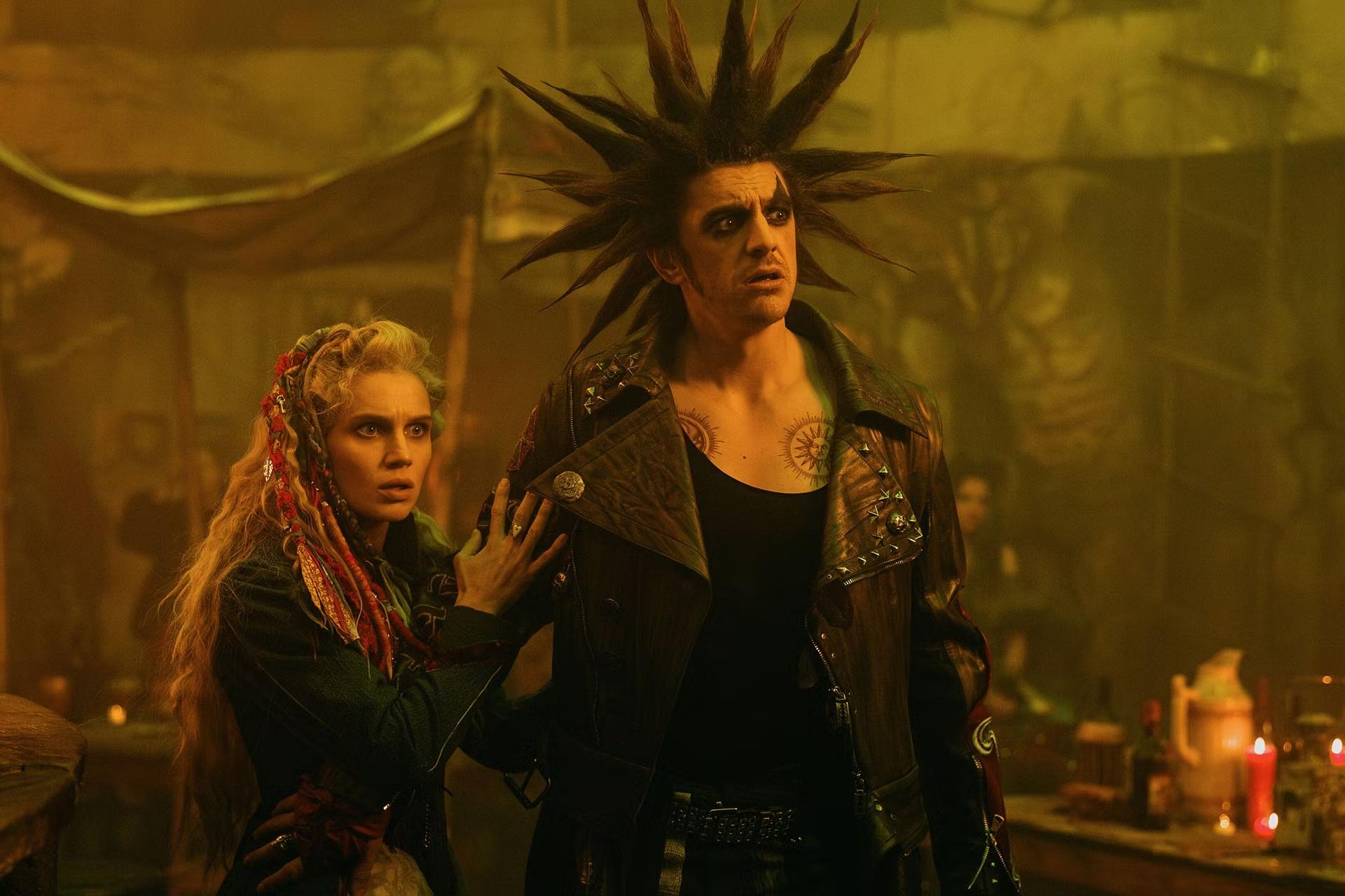 Дарья Мельникова на съемках фильма «Король и Шут. Навсегда»