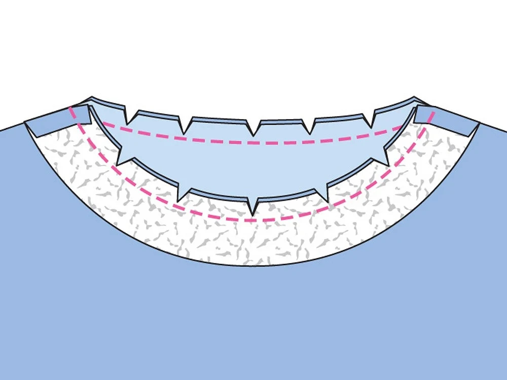 Как сшить пуловер с эффектом многослойности своими руками: пошаговый мастер-класс стороной, пуловера, лицевой, приколоть, срезы, линии, стороны, обметать, сторону, деталей, выкройки, горловины, к лицевой, бумажной, стороне, на изнаночную, рукавов, швейной, на расстоянии, отвернуть