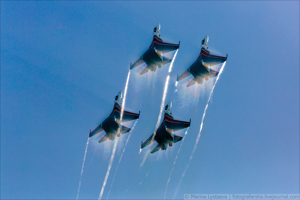 Русские витязи и Стрижи на China Airshow 2016