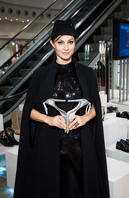 Эвелина Хромченко и другие на "Обувном марафоне" на Новом Арбате Мода,Стиль звезд