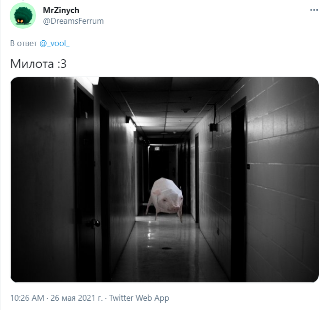 хрюшка из бумаги