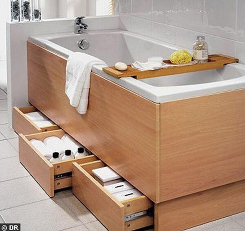 Спрятать все: 15 отличных идей для ванной интерьер,переделки,своими руками,сделай сам