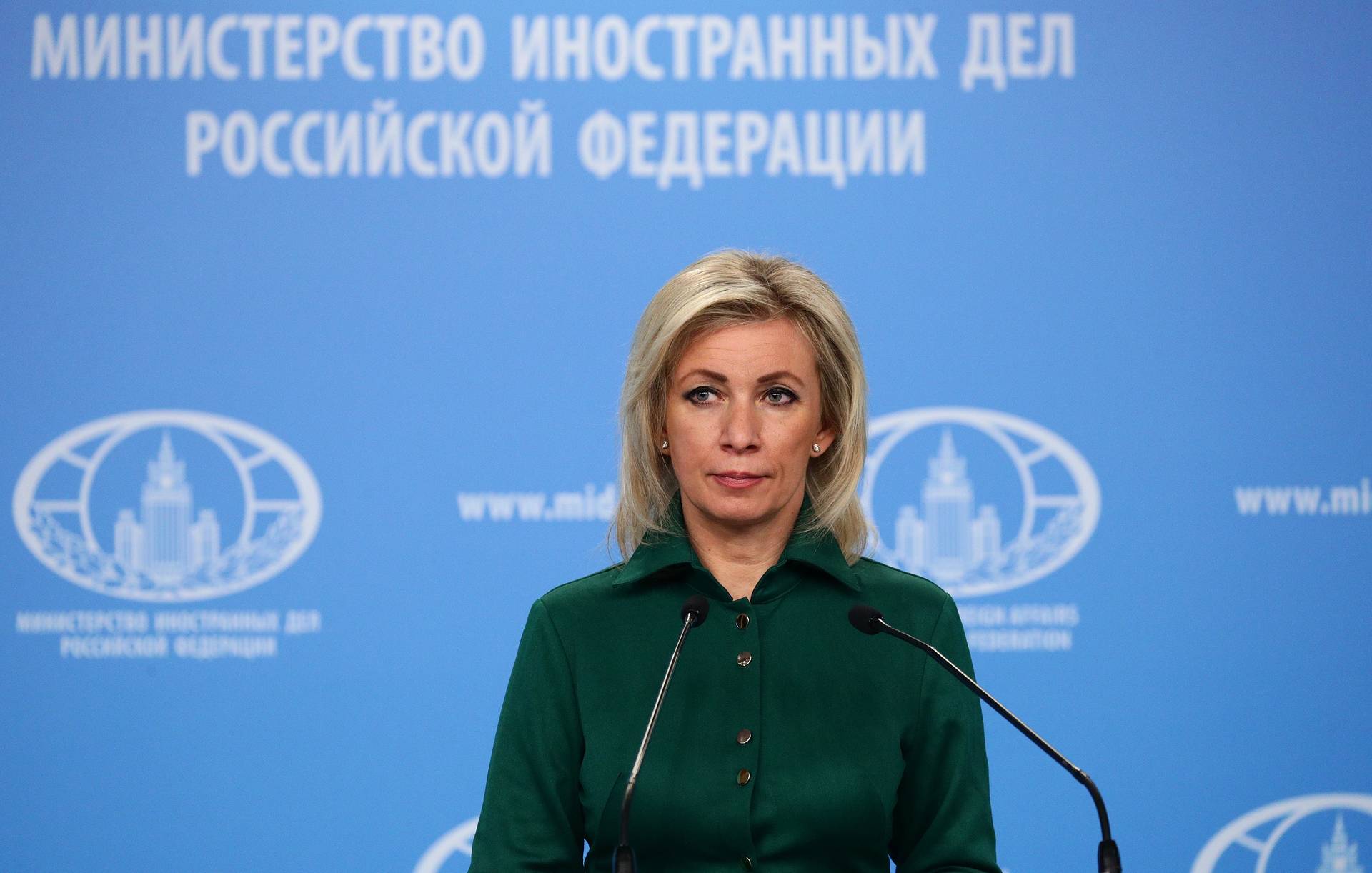 Захарова назвала публикацию о просьбе не нападать на Украину операцией спецслужб США