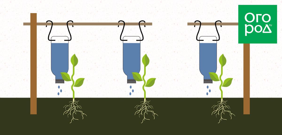 Полив без насоса и электричества схема - 84 фото